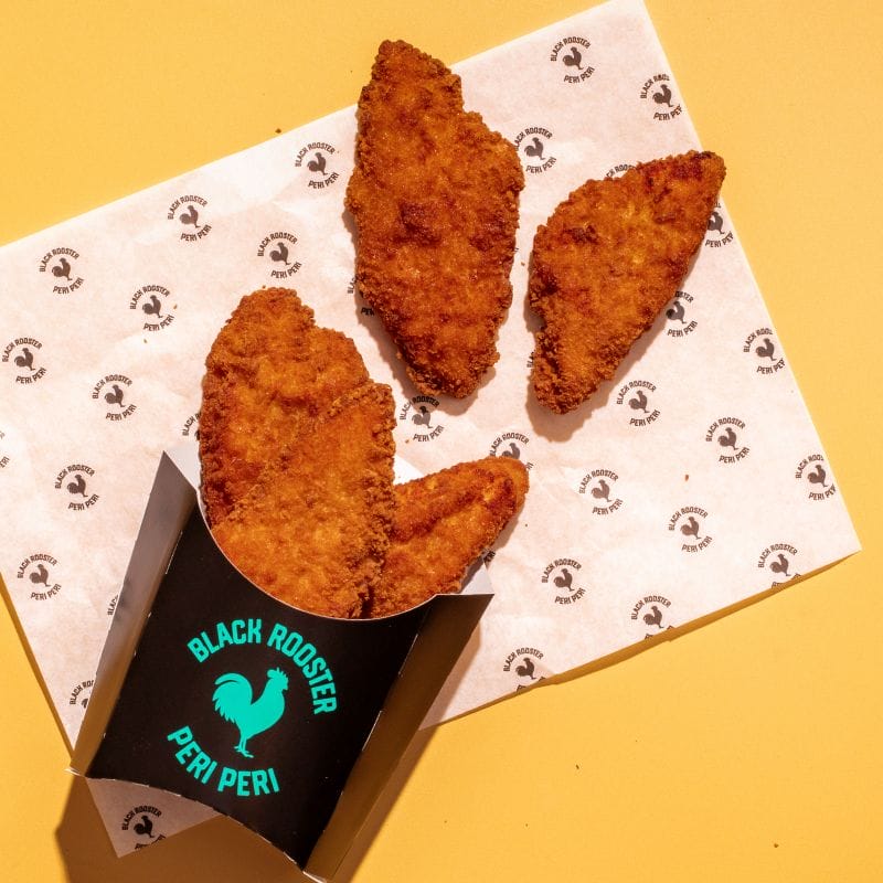 Black Rooster Crispy Strips