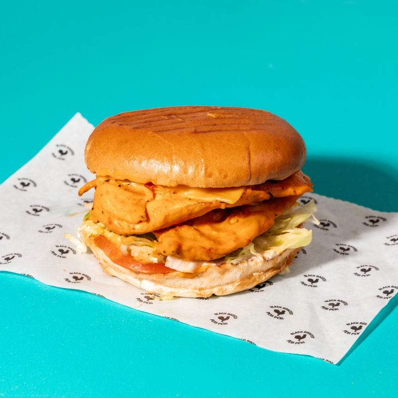 Black Rooster Double Burger