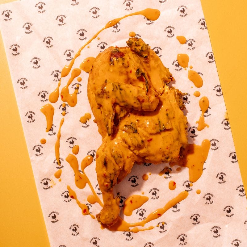 Black Rooster Half Chicken