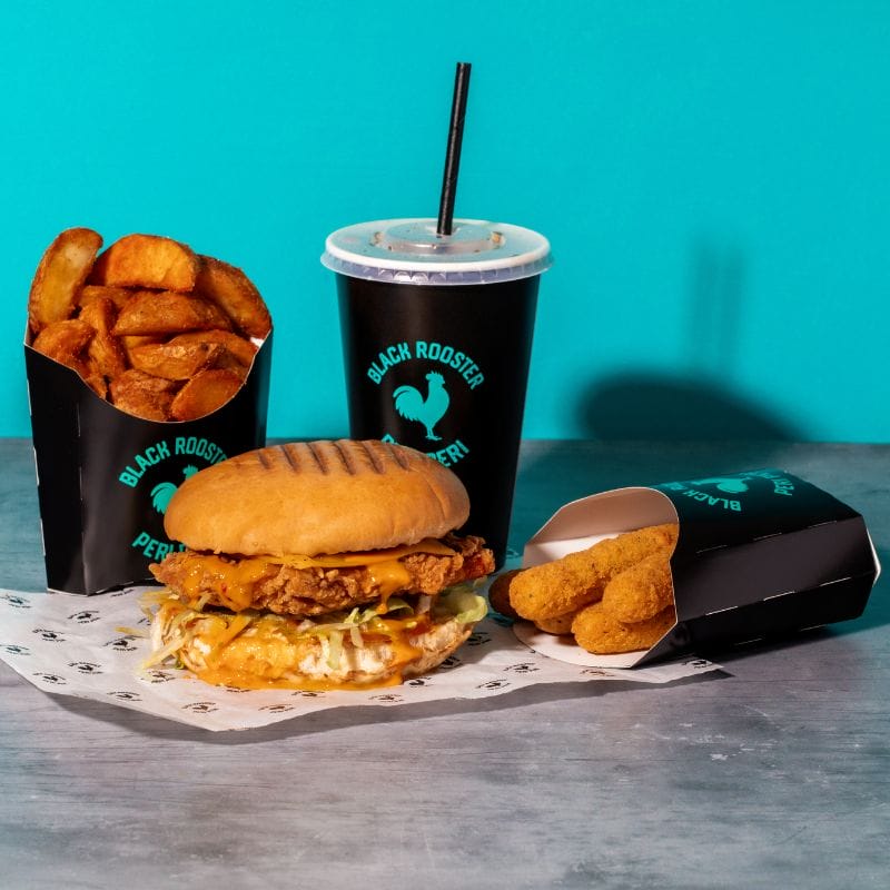 Spicy Battered Chicken Burger